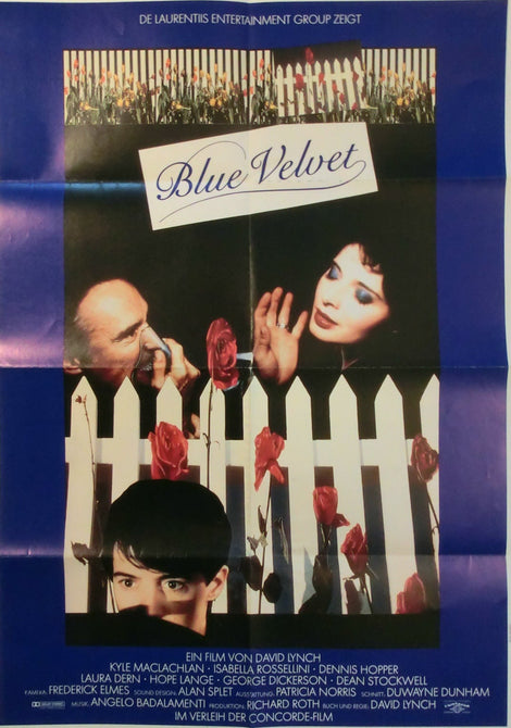 Blue VelvetPlakat  ( David Lynch )