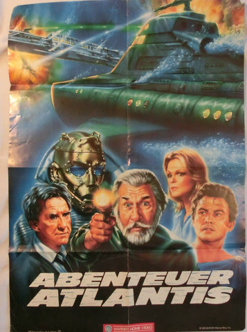 Abenteuer Atlantis Video-Plakat