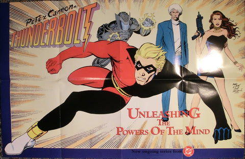 Thunderbolt 1992 Comic Shop Promo Poster quer 86 x 56 cm