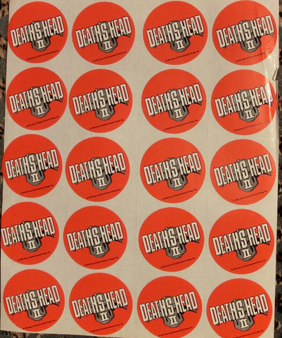 Death´s Head II Comic Promo Sticker Blatt ( 20 Sticker)