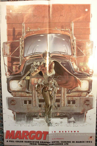 Margot in Badtown Comic Shop Promo Poster