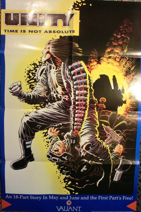 Unity - Time is not absolute Comic Shop Promo Poster