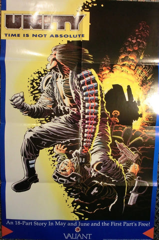 Unity - Time is not absolute Comic Shop Promo Poster