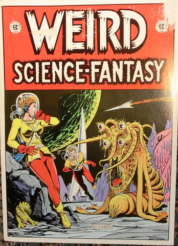 Weird Science-Fantasy Titelbild Feldstein, 32 x 24 cm