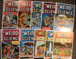 Weird Science Portfolio, 22 Titelbilder in OVP, 32 x 24 cm