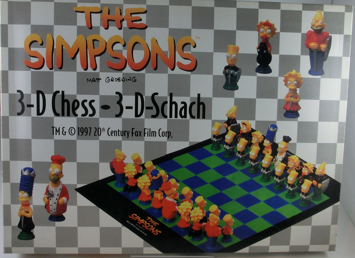 The Simpsons 3-D - Schachspiel