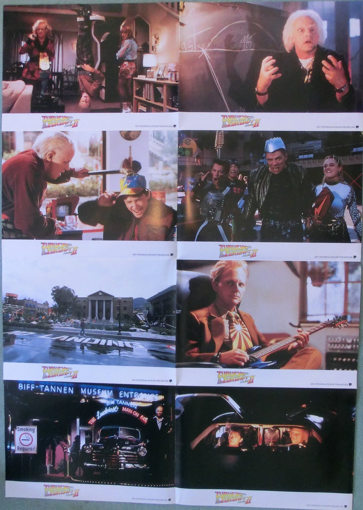 Zurück in die Zukunft  II  Aushangfotosatz Lobby Cards