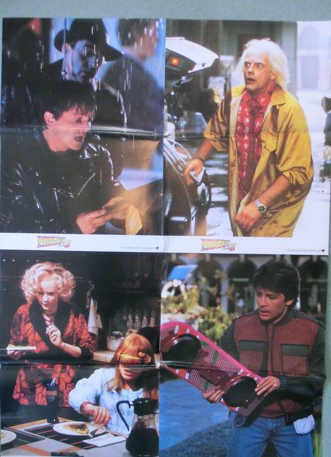 Zurück in die Zukunft  II  Aushangfotosatz Lobby Cards