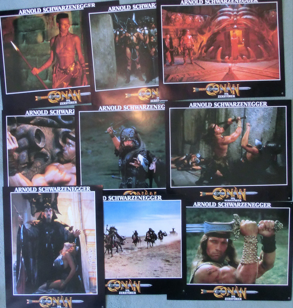 Conan der Zerstörer Aushangfotosatz (18)