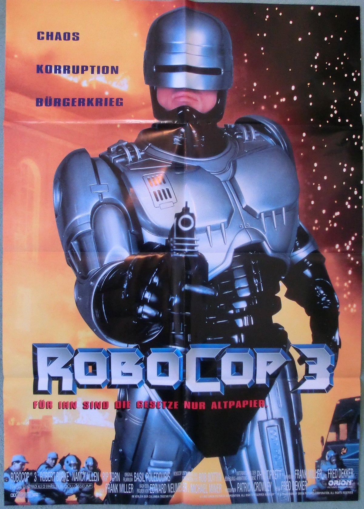 Robocop 3 Plakat A1