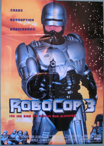 Robocop 3 Plakat A1