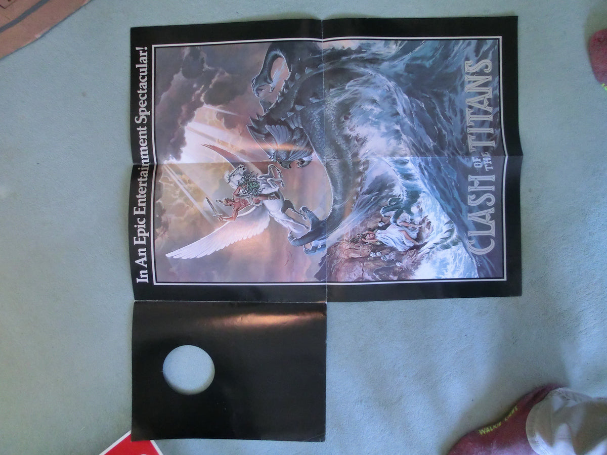 Clash of the Titans aufwendiger Presse-Promo Folder