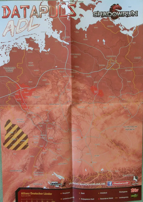 Shadowrun - Datapuls ADL Werbeposter