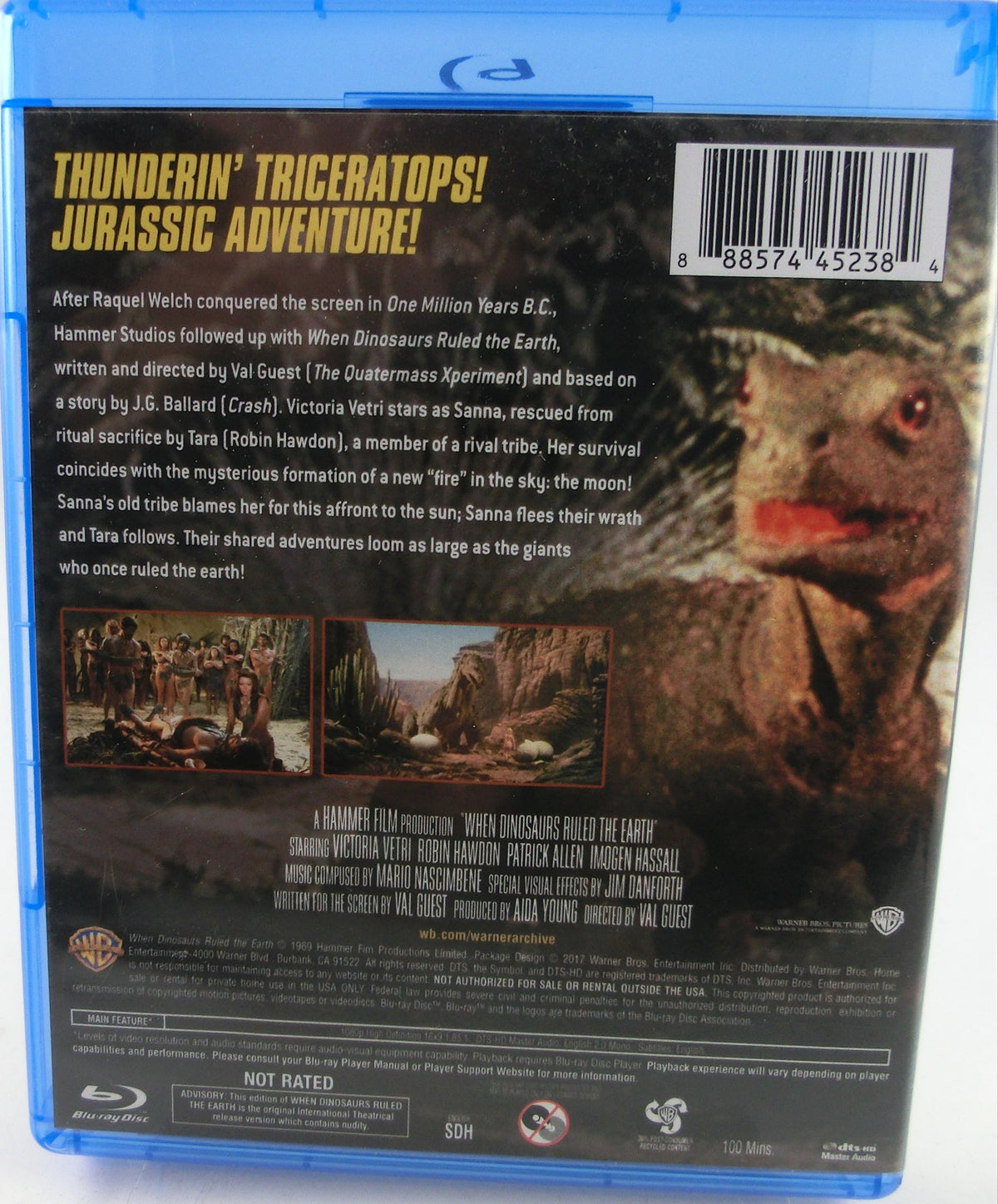When Dinosaurs ruled the Earth - Blu-ray Archive Collection, engl.