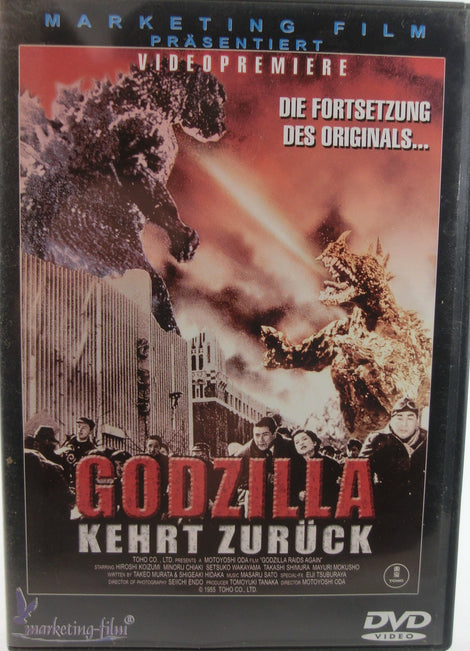 Godzilla kehrt zurück DVD