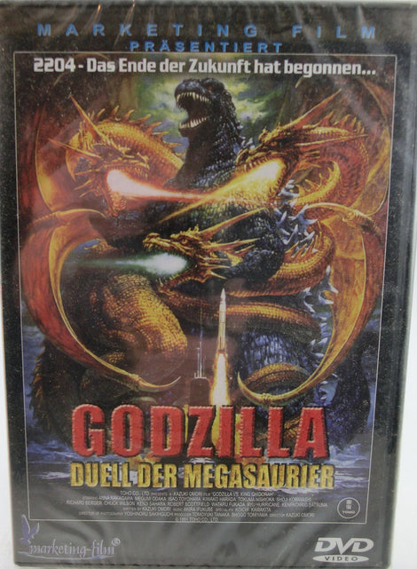 Godzilla Duell der Megasaurier DVD, verschweisst!
