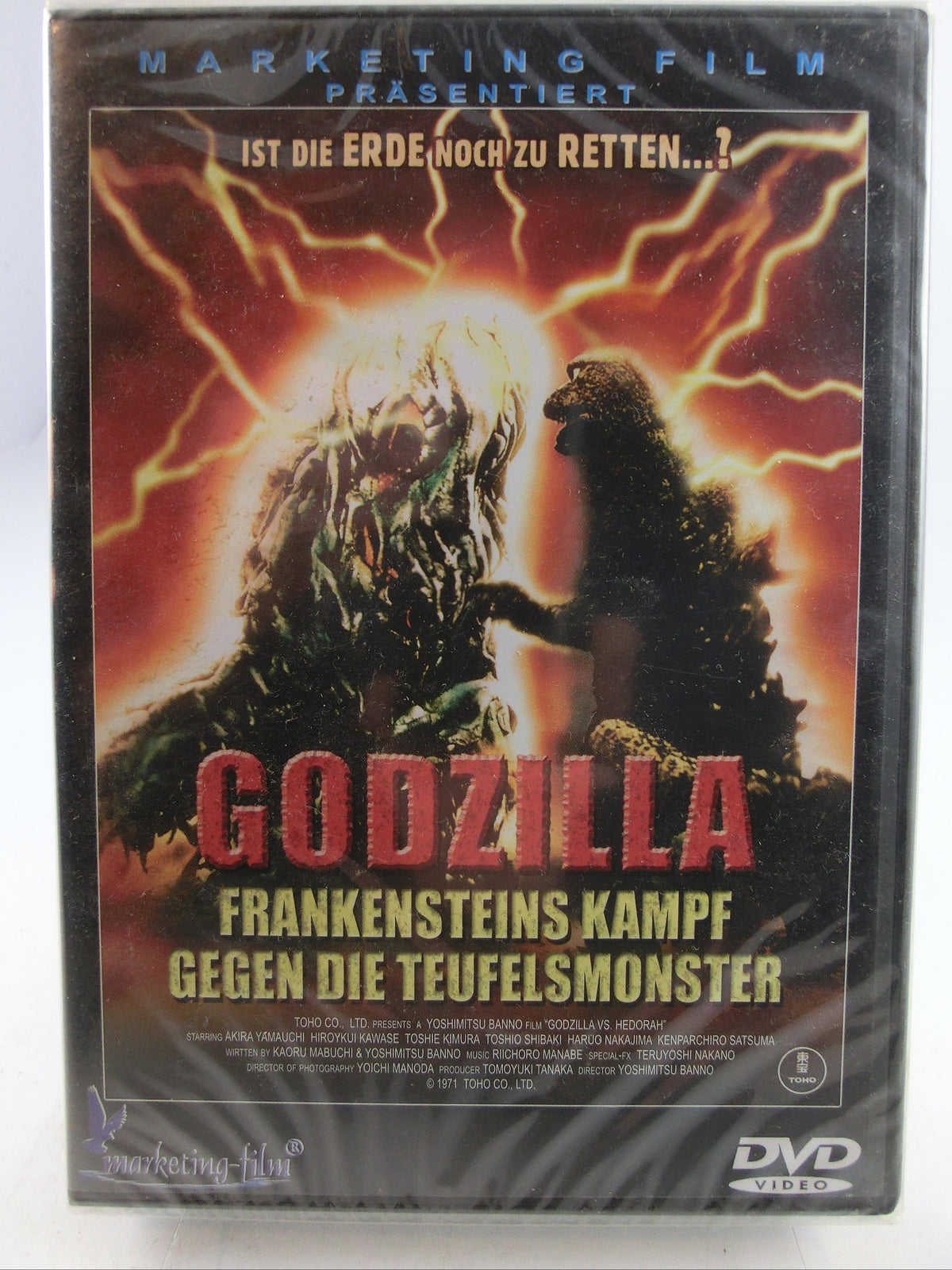 Godzilla Frankensteins Kampf g.d. Teufelsmonster DVD, verschweisst!
