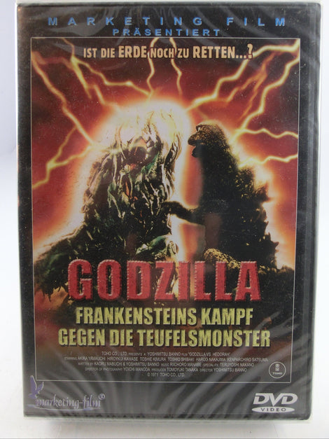 Godzilla Frankensteins Kampf g.d. Teufelsmonster DVD, verschweisst!
