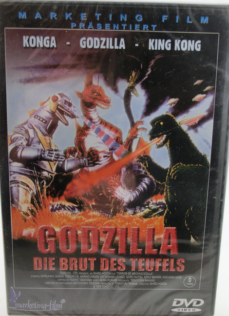Godzilla Die Brut des Teufels DVD, verschweisst!