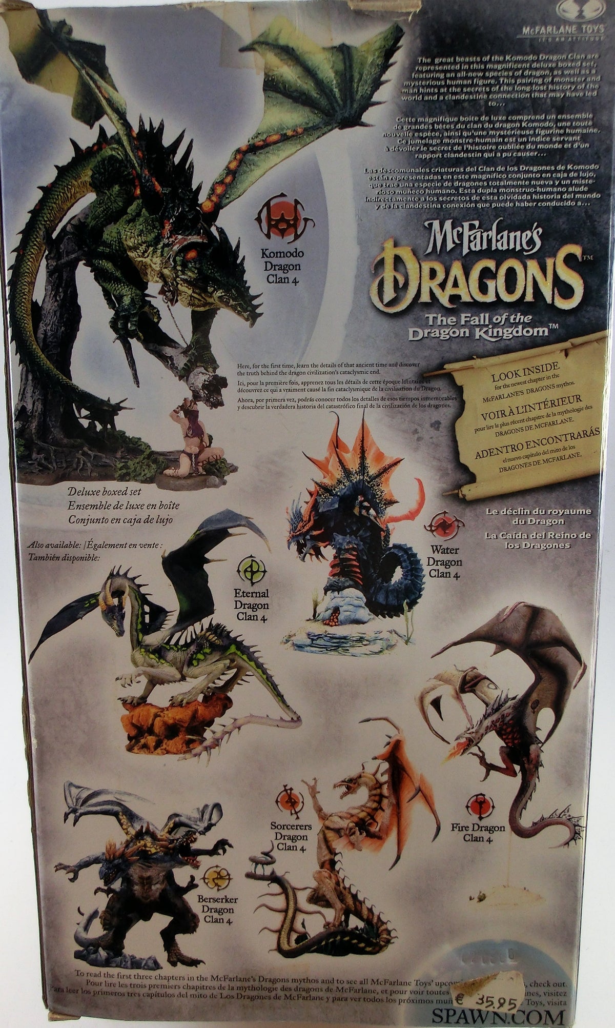 McFarlane´s Dragons Kodomo Dragon Clan 4 Action Figur