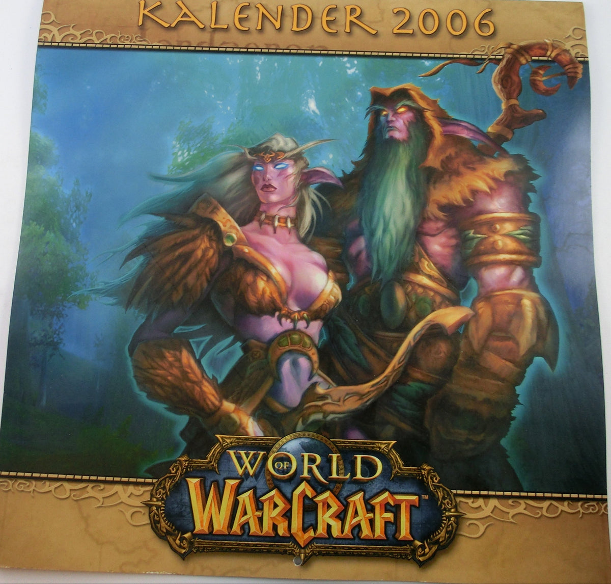 World of Warcraft. 2006 Kalender, offen, wie neu! deutsch