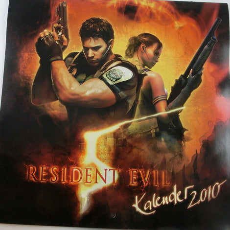 Resident Evi - 2010 Kalender: offen, wie neu! deutsch