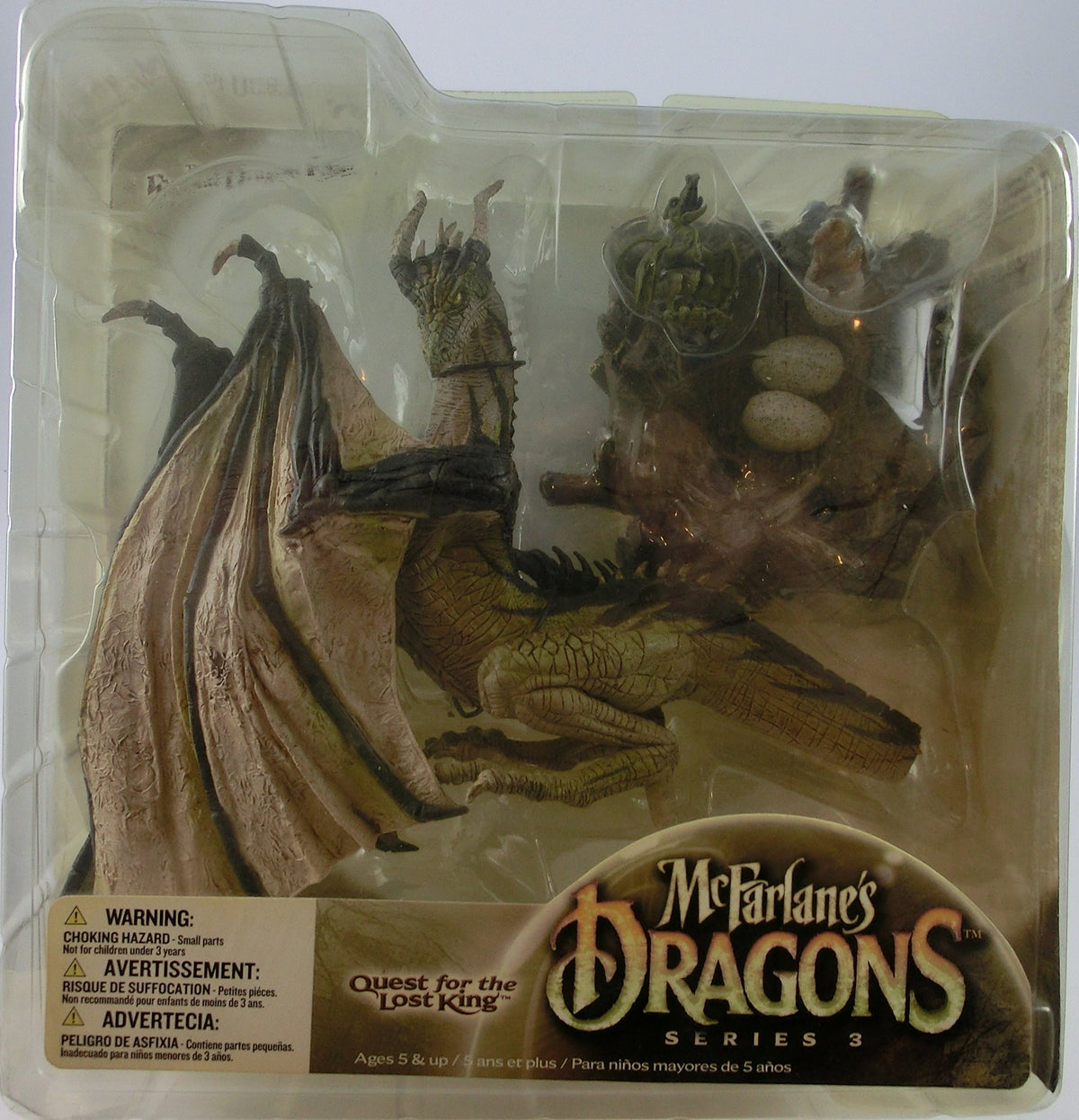 McFarlane´s Dragons Quest of the Lost King Series 3 Action Figur