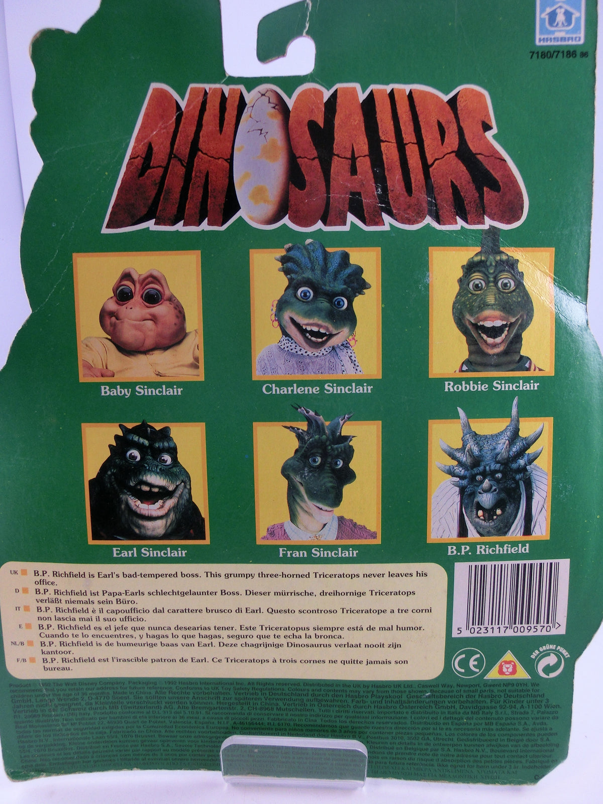 Die Dinos, B.P. Richfield Figur 10 cm OVP