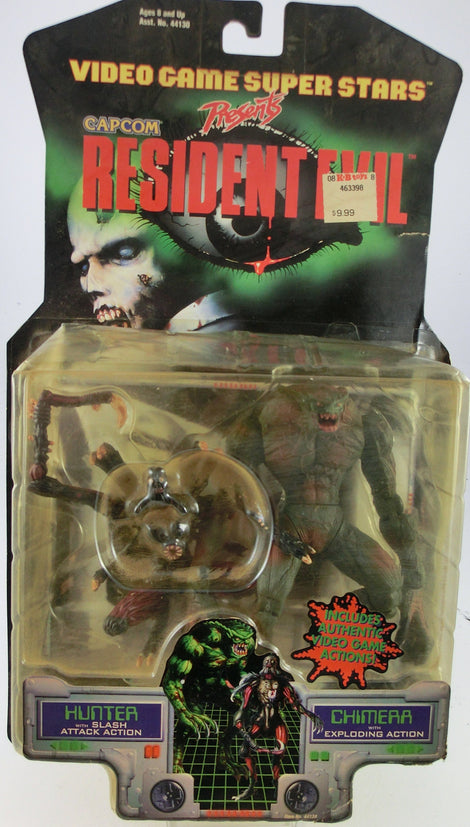 Resident Evil Hunter + Chmera Action Figur, Toy Biz 1998