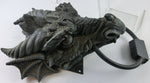 Drachenkopf Türklopfer 22 x 15 cm , Kunststein