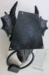 Drachenkopf Türklopfer 22 x 15 cm , Kunststein