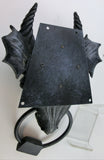 Drachenkopf Türklopfer 22 x 15 cm , Kunststein