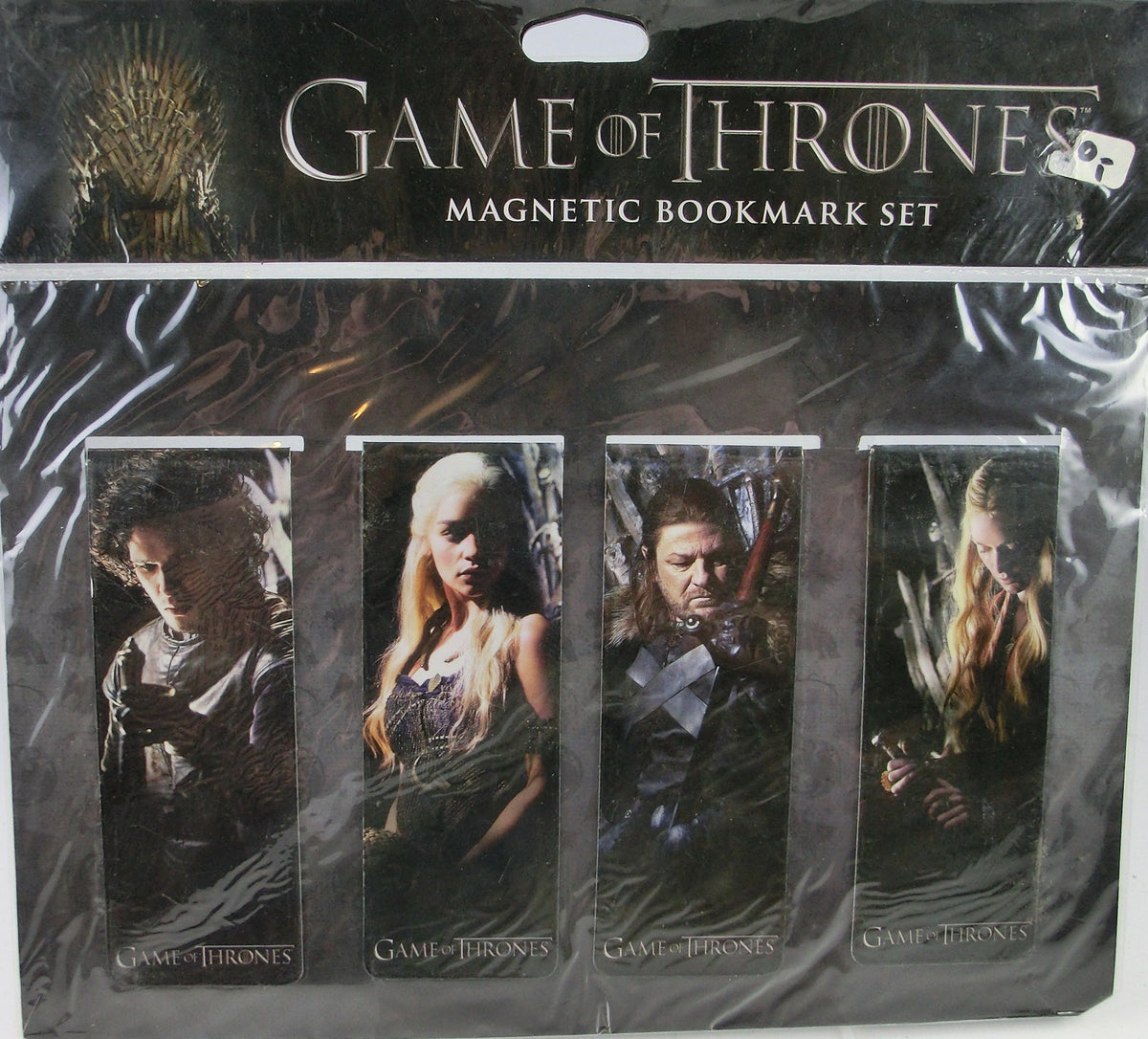 Game of Thrones Magnet Bookmark set (4 beidseitig)