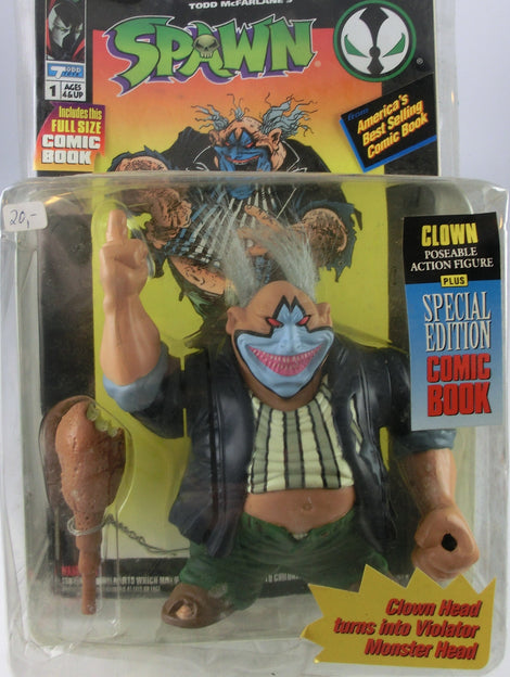 Spawn Clown Actionfigur 14 cm, McFarlane Special Edition
