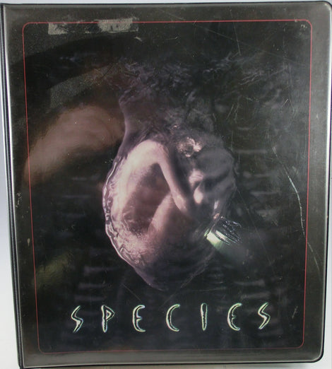 Species Trading Cards im original Ordner, komplett 90 Stk