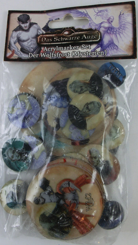 Das Schwarze Auge DSA - Acrylmarker-Set der Wolfsfrost (Mysterien)