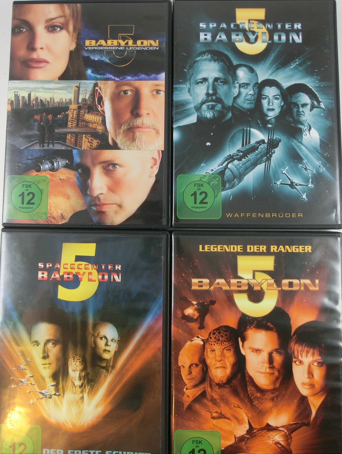 Babylon 5 - Legende der Ranger/Waffenbrüder/Der Erste Schritt/Verg. Legenden 4 DVDs