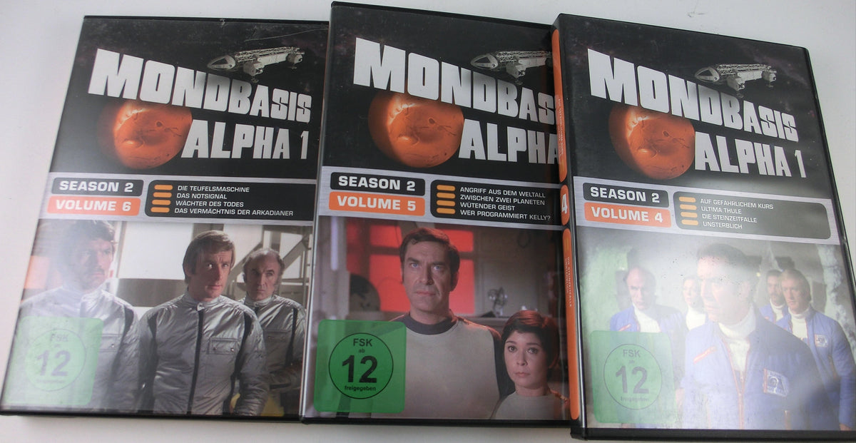 Mondbasis Alpha 1 - Season 2, vol.4,5,6  6 DVD´s deutsch