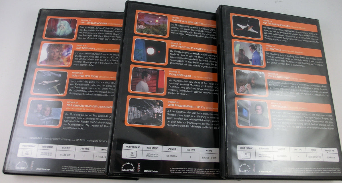 Mondbasis Alpha 1 - Season 2, vol.4,5,6  6 DVD´s deutsch
