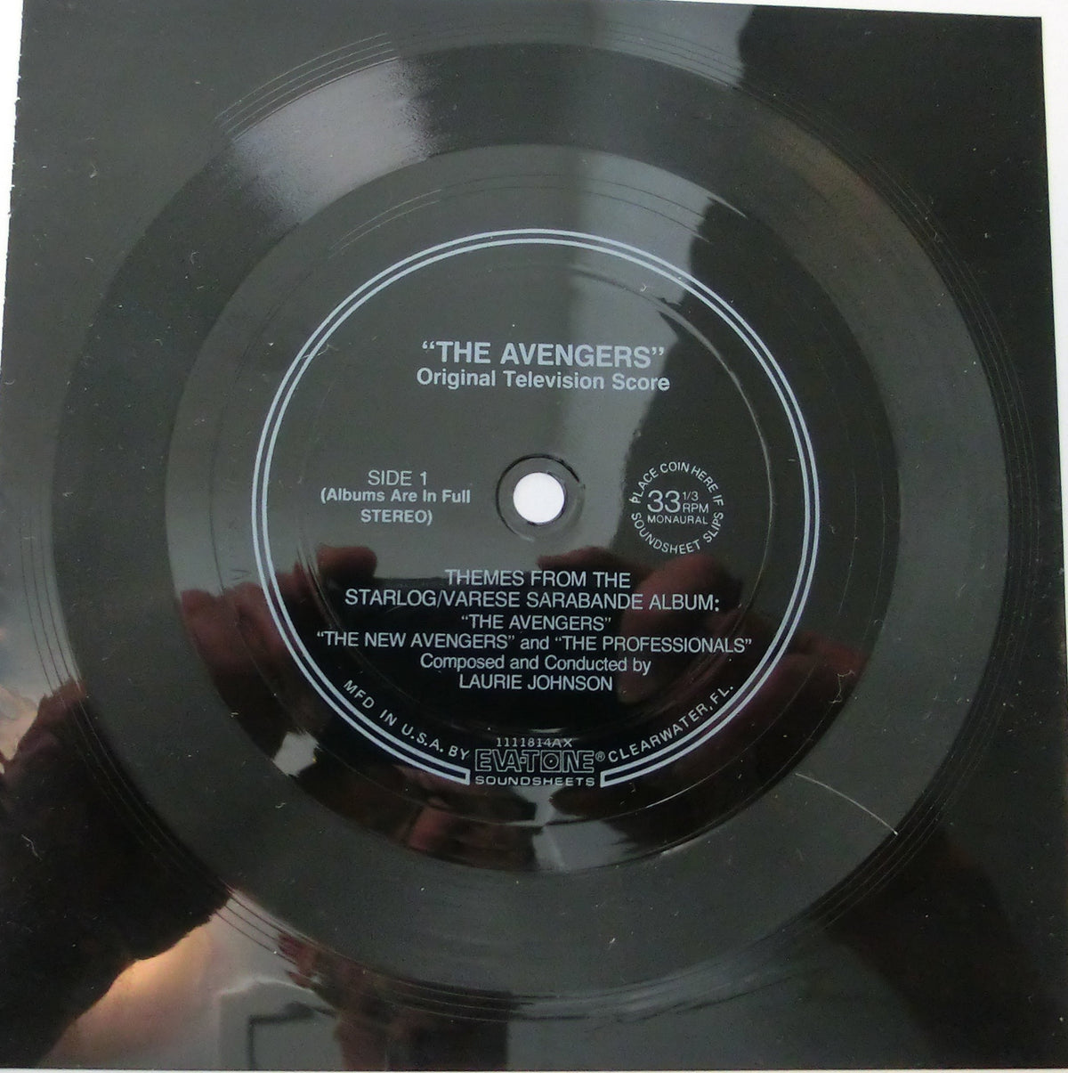 Flexidisc "The Avengers + First Men in the Moon" Titelmelodien Vinyl