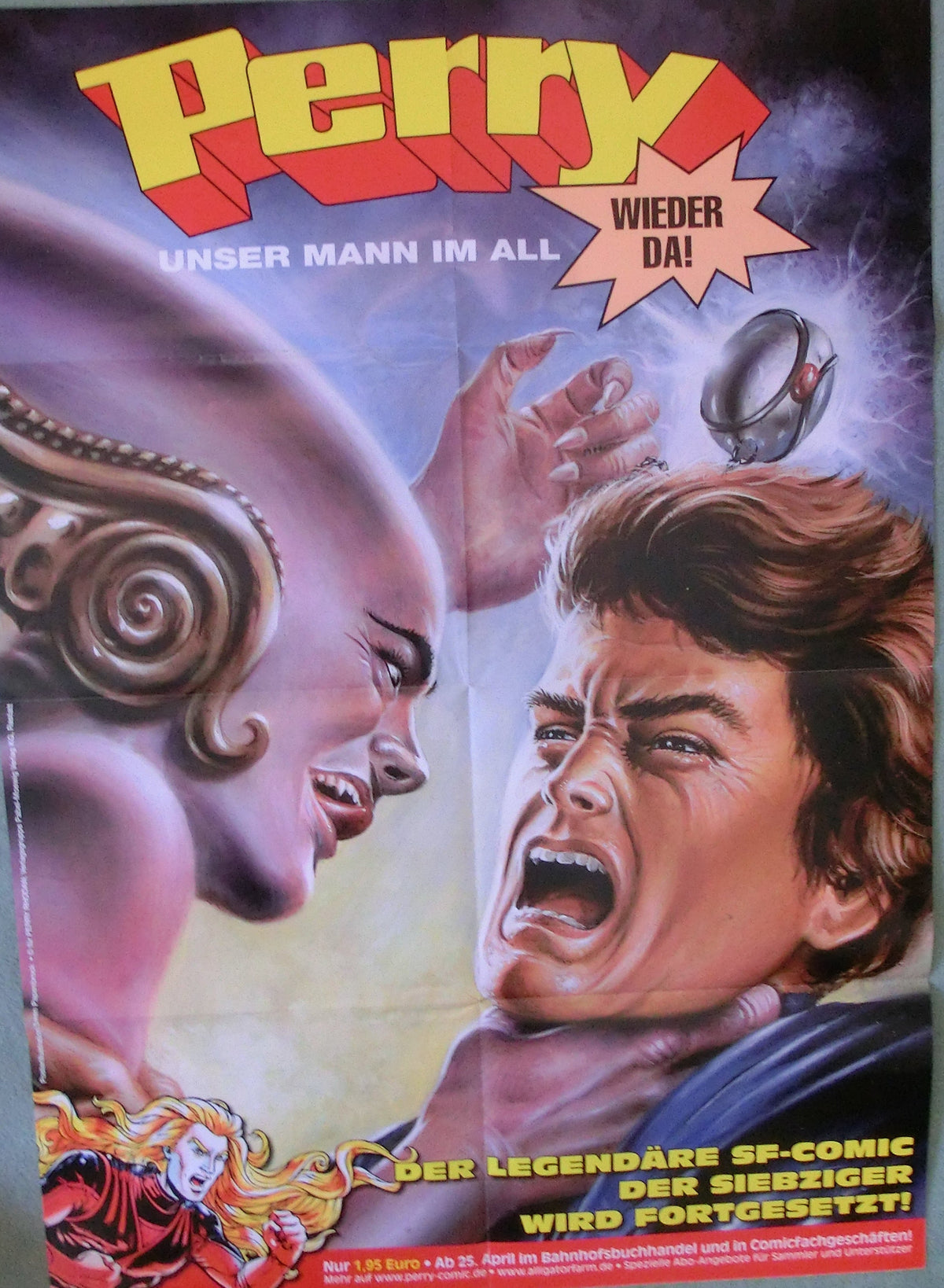 Perry - Unser Mann im All Werbeposter für die Neuausgabe 2003
