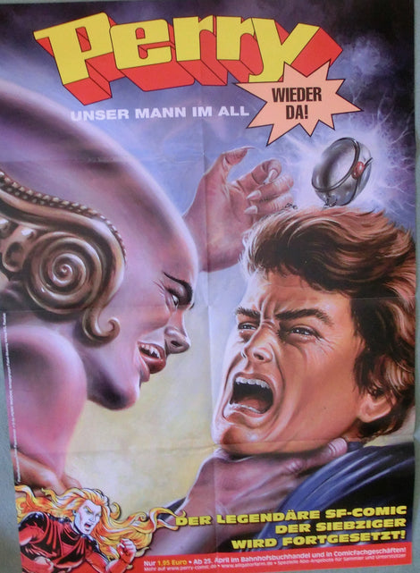 Perry - Unser Mann im All Werbeposter für die Neuausgabe 2003