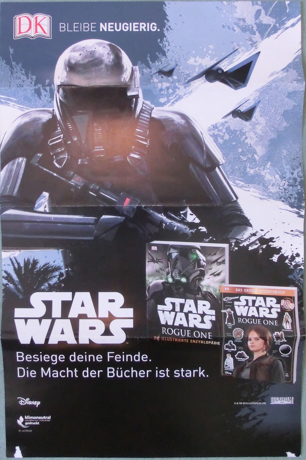 Star Wars Werbeplakat Rogue one - Dorling Kindersley 2016