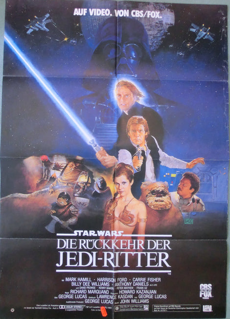 Die Rückkehr der Jedi-Ritter - A1 - Plakat zur Video-Veröffentlichung