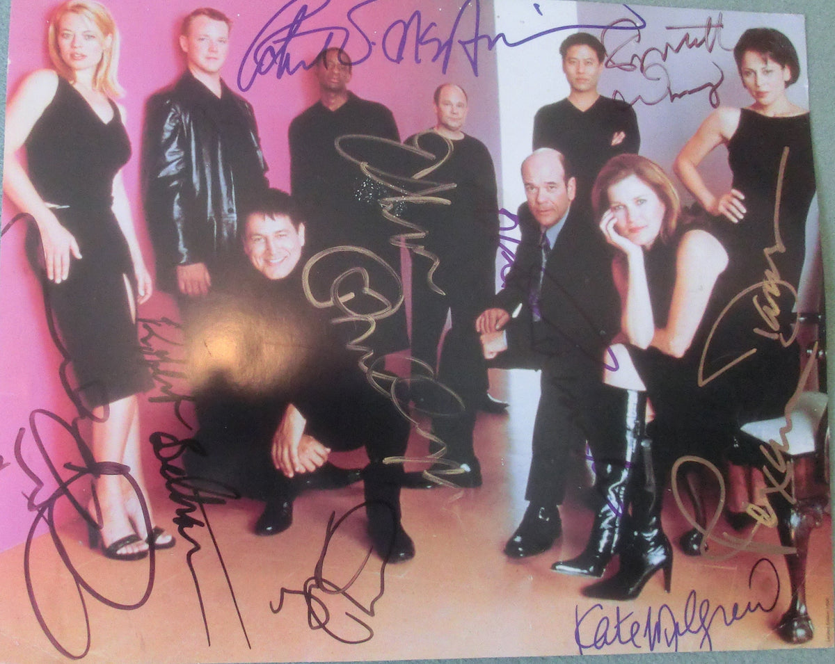 Voyager Crew-Foto mit Autogramm-Druck