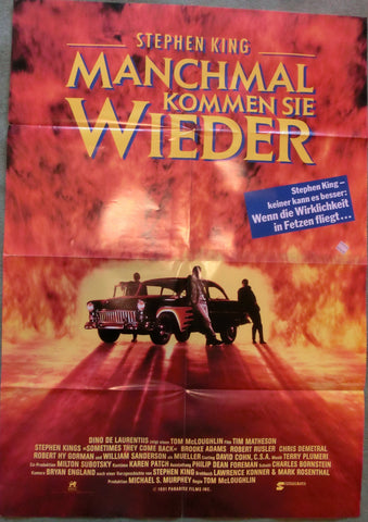 Manchmal kommen sie wieder ( Stephen King ) Plakat A1