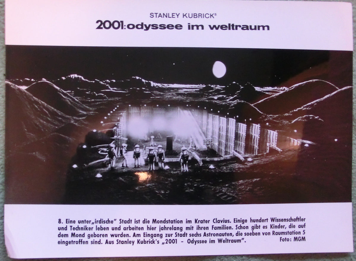 2001 - Odyssee im Weltraum Pressefoto Nr. 8  Neu!