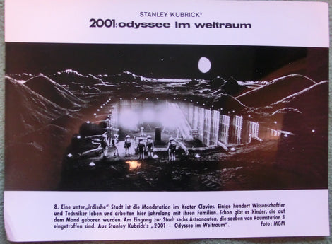 2001 - Odyssee im Weltraum Pressefoto Nr. 8  Neu!