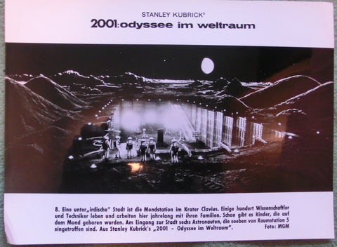 2001 - Odyssee im Weltraum Pressefoto Nr. 8  Neu!
