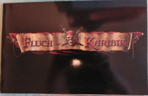 Fluch der Karibik Presseheft, 30 x 19 cm, 52(!) Seiten